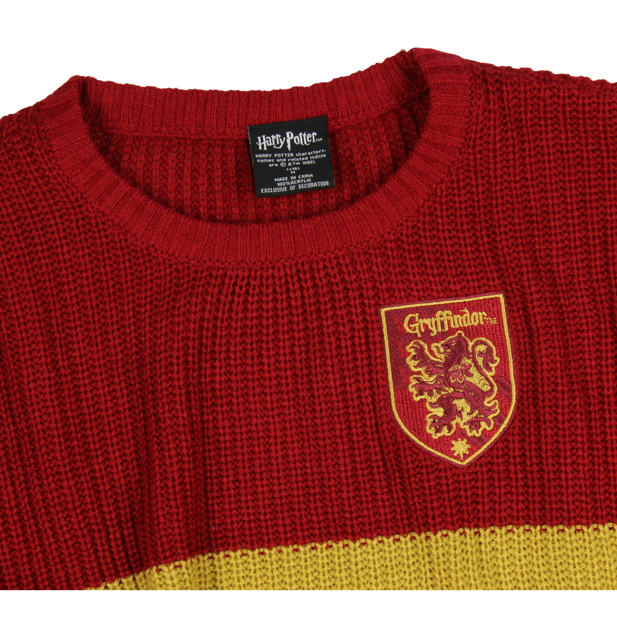 Seven Times Six Harry Potter Junior s Gryffindor Quidditch Sweater X Large Other