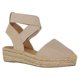 thumbnail image 4 of Moda mujer tobillo correa verano cáñamo cuerda cuña hebilla sandalias Shose Wmkox8yii  sa511, 4 of 8