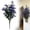 Purple, variant on Artificial Eucalyptus And Baby Breath Flower Spray Faux Floral Stem For Home Table Wedding Vase Decor