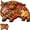 Wooden Serving Board Tray - A, variant on Highland Cute Cow Wooden Charcuterie Board, Wooden Cow Food Platter – Cow Shaped Serving Board Tray for Cheese Food Display – Farmhouse Rustic Table Centerpiece for Home Kitchen Party