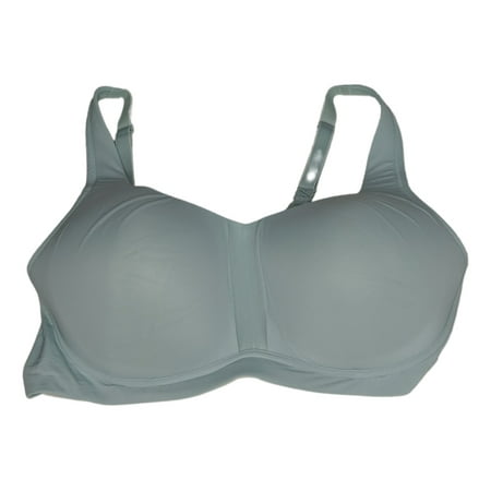 

Cuddl Duds Sz XL Smooth Micro Lightly Lined Scoop Neck Bra Gray A463940 Regular Size