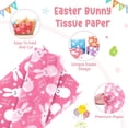 thumbnail image 3 of Easter Bunny Tissue Paper Bulk Spring Gift Wrapping Paper with Rabbit & Egg Designs, 3 of 4