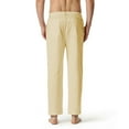 thumbnail image 5 of Mens Jogger Pants Casual Pant With Stretch Solid Khaki Xxxl, 5 of 5