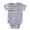 Heather Grey, variant on CafePress - What - Cute Infant Baby Football Bodysuit