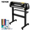 thumbnail image 1 of VEVOR Vinyl Cutter, Upgraded 28" Feed Cutting Plotter Set, Adjustable Force and Speed Vinyl Printer with Powerful Stepper Motor, 1 of 9