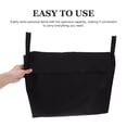 thumbnail image 3 of KAKOWELY walker pouch Wheelchair Back Storage Bag Waterproof Wheelchair Carry Pouch Wheelchair Rear Storage Organizer For Walkers Power Wheel Chairs Knee Scooters, 3 of 4