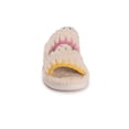thumbnail image 6 of MUK LUKS Women's Double Strap Slide-Cloud Ribbed Terry Slipper, 6 of 7