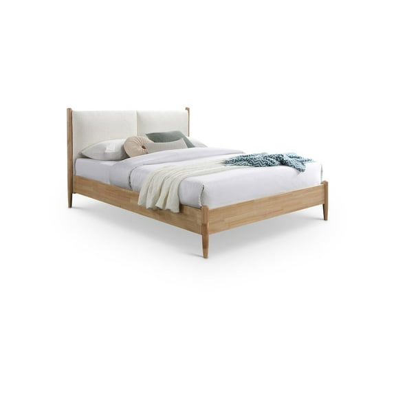 Meridian Furniture Arbor Cream Polyester Full Bed