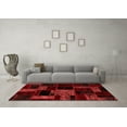 thumbnail image 3 of Ahgly Company Indoor Rectangle Patchwork Red Transitional Area Rugs, 8' x 12', 3 of 4