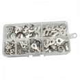 thumbnail image 4 of GOOHOCHY of 150PCS Terminals Tinned Annular Cable Lug Wire Connector Non-insulated Assortment Kit, 4 of 8