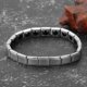 thumbnail image 4 of Brazalete De Joyería De Pulsera De Pulsera De Acero De Titanio Unisex De Estilo Simple Para Energía Saludable, 4 of 7