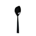 thumbnail image 5 of Coppetta Black Plastic Petal Spoon - 4 1/2" x 1" - 500 count box, 5 of 11