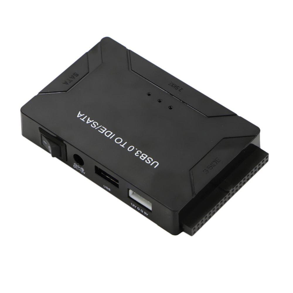USB 3.0 to IDE SATA Converter External Hard Drive Adapter Kit 2.5" 3.5