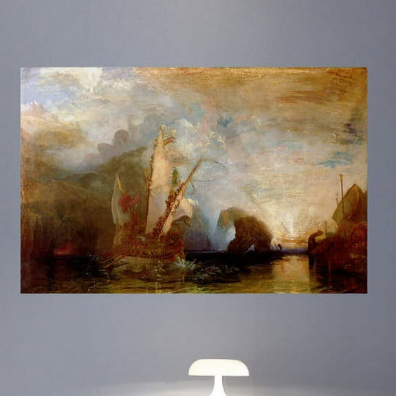 Wallhogs Turner Ulysses Deriding Polyphemus (1829) Wall Mural