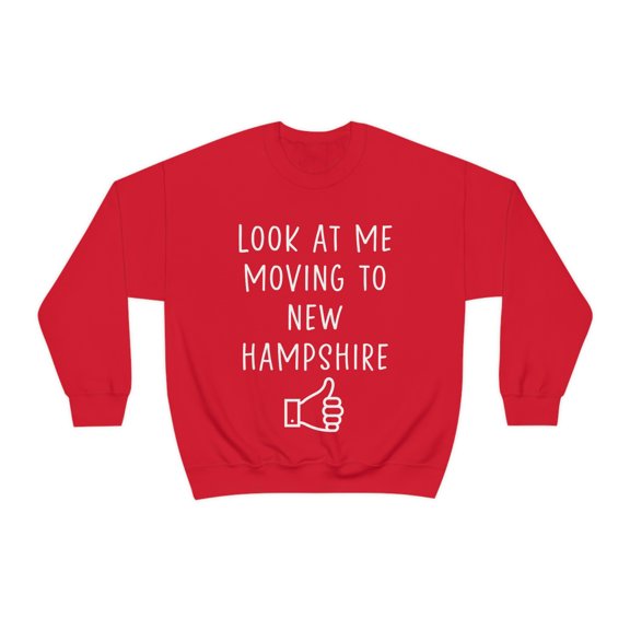Moving to New Hampshire Sweatshirt, Gifts, Sweater Shirt