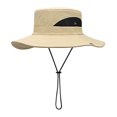 thumbnail image 2 of SPRING PARK Men Hat for Men Wide Brim Sun Outdoor Hiking Fishing Bucket Sun UV Hiking Fishing Cap, 2 of 7
