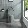 thumbnail image 2 of Keazile 16 1/8 inch Seat Height 1.1/1.6 GPF Dual Flush One Piece Elongated Toilet,Soft-Close Seat, 2 of 8