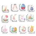 thumbnail image 3 of Binwennn Easter Spiral Hanging Set Bunny And Egg Party Decorations For Festive Easter Celebrations And Spring Parties, 3 of 7