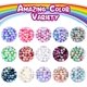 thumbnail image 2 of 1200 Piezas De Cuentas Redondas De 6 Mm Cuentas De Perlas De Imitación De Plástico Abs Cuentas Lisas Coloridas Cuentas Espaciales Bola De Imitación Artificial Con Agujero Para Joyería Collar Pulsera, 2 of 5