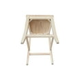 thumbnail image 5 of International Concepts Milano Solid Wood Counterheight Stool - 24" Seat Height, 5 of 8