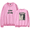 Pink, variant on Peso Pluma Merch Long Sleeve Sweatshirt Exodo Album Cover Sweatshirts ÉXODO Tour 2024 Hoodies Casual Men Women Rapper Streetwear