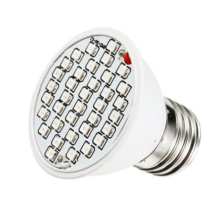 Grow Light Bulb 3W E27 36 LEDs  86-265V for Indoor (Best 3w Led Grow Lights)