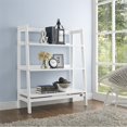 thumbnail image 4 of Crosley Landon 3 Shelf Bookcase in White, 4 of 7