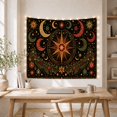 thumbnail image 5 of Sextant Compass Map with Pointed Starburst Rose Sharp, Adventurous Vintage for Nautical Decor Lovers, Nautical Wall Art, Christmas Gift, Tapestry Wall Hanging for Bedroom and Dorm, 5 of 7