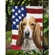 thumbnail image 3 of Carolines Treasures CK6684GF Colombian Fino Hound Dog American Garden Flag - 11 x 0.01 x 15 in., 3 of 3