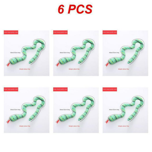 1~8PCS Cartoon Pet Cat Toy Stick Rod Mouse Toy with Mini Bell Cat Catcher Teaser Interactive Cat Toy Kitten 懈谐褉褍褕泻懈 写谢褟 Style C 6pcs