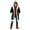ZA-Black-kids clothes winter coats, variant on Open Front Long Cardigan for Kids 5-14Y Faux Fur Trim Long Sleeve Jackets Solid Warm Outwear Lightweight Fall Coats for Girl Boy