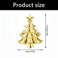 thumbnail image 3 of Festival Metal Christmas Tree Napkin Holder Elegant Desktop Decoration For Holiday Parties Dinnerware Accessories, 3 of 9