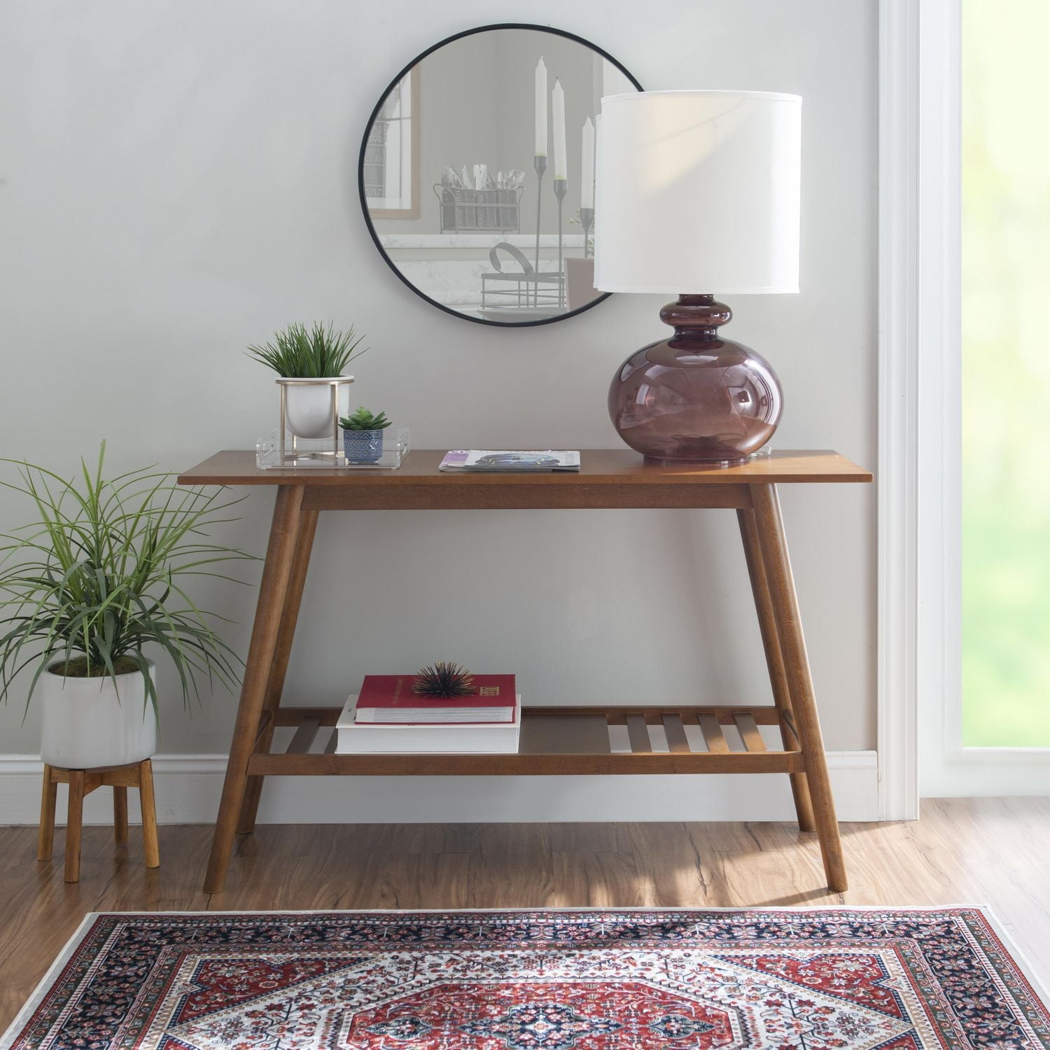 Table Console Cami, Noyer