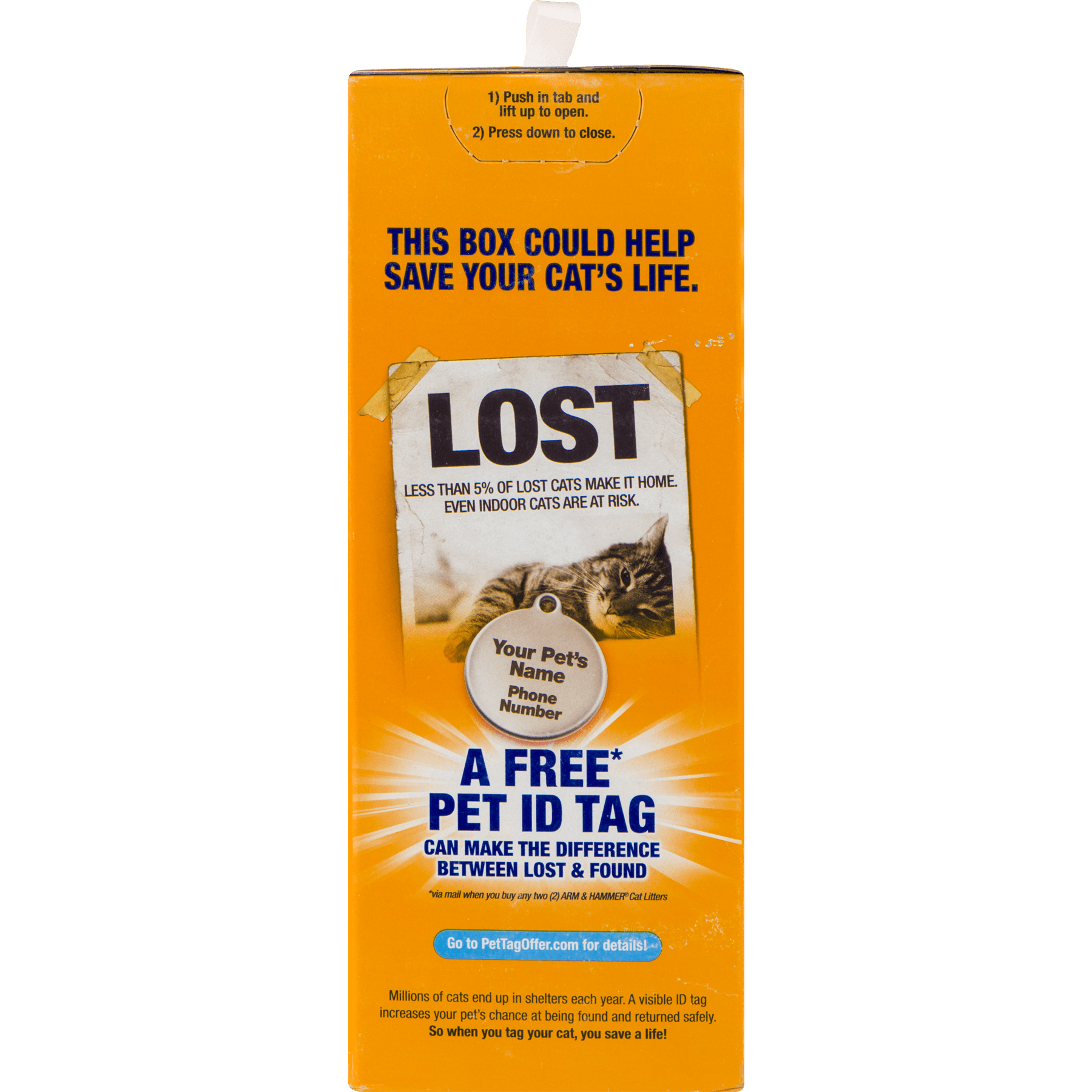 Pet tag offer arm and hammer hotsell