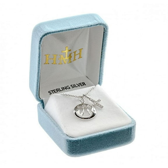 Guardian Angel Sterling Silver Medal