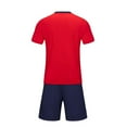 thumbnail image 4 of Hduncf Children's Soccer Jerseys Kids, Youth Training Jerseys, Sportswear, Football Uniform Gifts for Boy and Girl Red 9 Years, 4 of 4