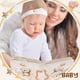thumbnail image 4 of Álbum de Fotos para Bebés,Libro Suave para Bebés,Libro Fotos para Bebés Primer Año, Álbum para Bebés con Capacidad para Imágenes 4x6 Pulgadas para Álbum de Recuerdos, Baby Shower, 4 of 5