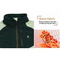 thumbnail image 3 of Little Donkey Andy Women's Lightweight Thermal Jackets for Running Golf Travel Windproof Warm Green Heather XL, 3 of 7