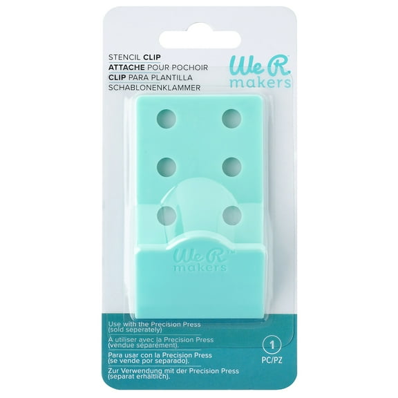 We R Precision Press Stencil Clip-Blue