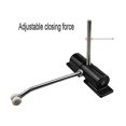 thumbnail image 5 of Door Closer Household Black Belt Wheel Adjustable Automatic Door Closing Light Zinc Alloy Spring Door Closer, 5 of 5