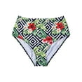 thumbnail image 3 of Dewadbow Women Swimmer Bathing High Waisted Swimwear Bikini Swim Bottoms, 3 of 6