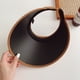 thumbnail image 2 of Sombrero ajustable con circunferencia de la cabeza de 55 a 58 cm, sombrero de paja con parte superior vacía para verano para mujer, sombrero para el sol con protección solar y, 2 of 5