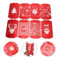 thumbnail image 3 of 16Pcs Christmas Printed Candy Box Creative Pillow Shaped Box Party Treat Holder, 3 of 7