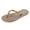 Brown, variant on Litfun Slim Flip Flops for Women Casual Thong Flat Sandals Soft Rubber Slip on Sandals,Black,8-8.5