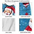 thumbnail image 4 of luoweisi Men's Beach Shorts Quick Dry Swim Trunks with Mesh Lining Santa Claus L, 4 of 5