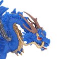thumbnail image 4 of Figura de dragón de China modelo auspicioso mítico dragón de China estatua decoración del hogar 3 años (azul), 4 of 8