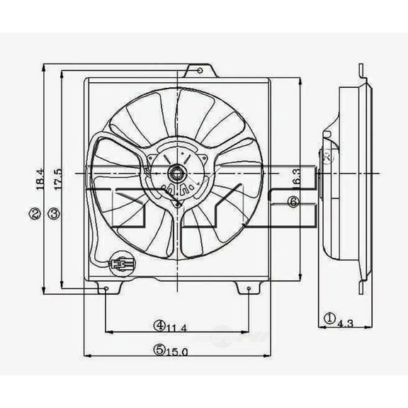 Engine Cooling Fan Pulley Fits 2000 Toyota Camry