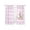 Pink, variant on Blue Easter Sheer Curtains 72 Inch Length 2 Panels Set Window Treatments, Bunny Eggs Spring Floral Stripes Farmhouse Rod Pocket Semi Curtains for Living Room/Bedroom/Kitchen Décor, 104"W x 72"L