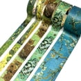 thumbnail image 4 of Wrapables Decorative Gold Foil Washi Tape Box Set for Arts & Crafts, Scrapbooking, Stationery, Diary (10 Rolls), Artwork, 4 of 7