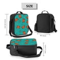 thumbnail image 2 of Fotbe Colorful Crab Lonchera Bolsa de Almuerzo para Hombres y Mujeres, Lonchera de Gran Capacidad, Bolsa de Almuerzo Reutilizable, Bolsa Térmica Aislante, 2 of 7